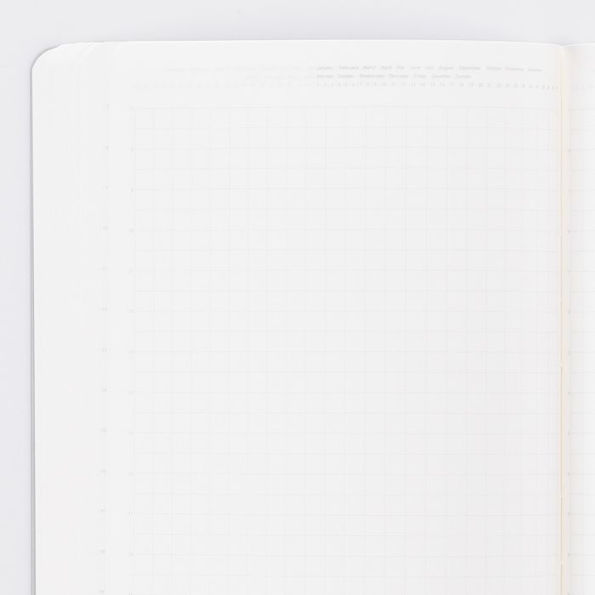 365 Days Notebook Gridded B6 Black