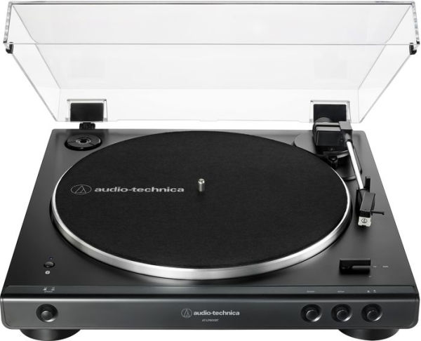 Audio-Technica AT-LP60XBT-BK Bluetooth Fully Automatic Belt-Drive Stereo Turntable - Black