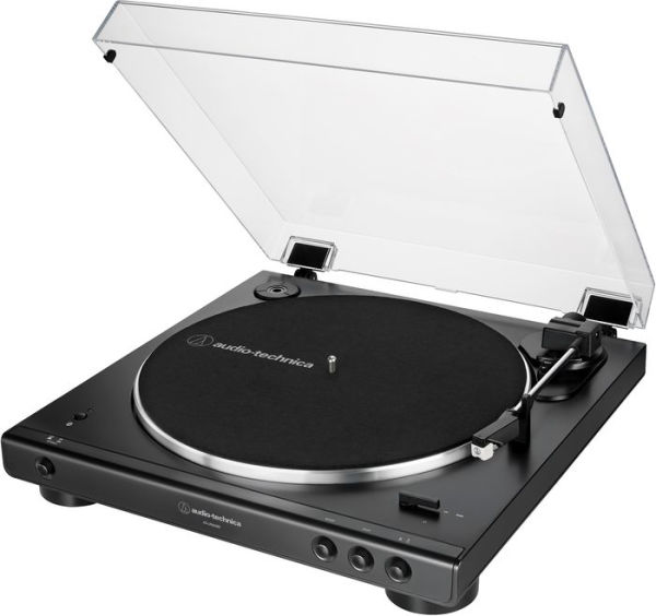 Audio-Technica AT-LP60XBT-BK Bluetooth Fully Automatic Belt-Drive Stereo Turntable - Black