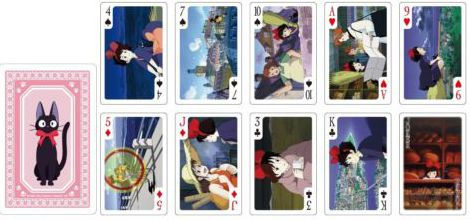 Kiki's Delivery Service Movie Scenes Playing Cards 