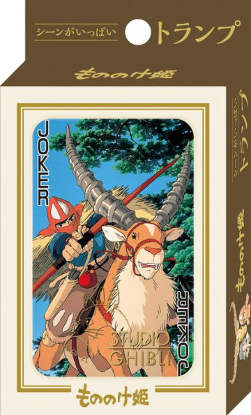 Princess Mononoke Scenes Playing Cards 