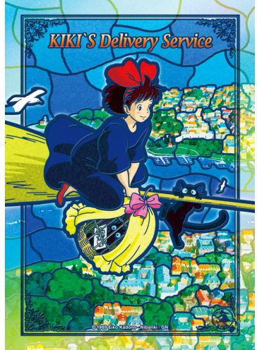 208-AC13 Flying Kiki "Kiki's Delivery Service", Ensky Artcrystal Jigsaw