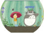 AT8-02 Totoro The World Goes Around Puzzle Bowl, Art Bowl Jigsaw