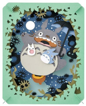 Totoro Illuminated By The Moon My Neighbor Totoro Ensky Paper Theater By Ensky Barnes Noble