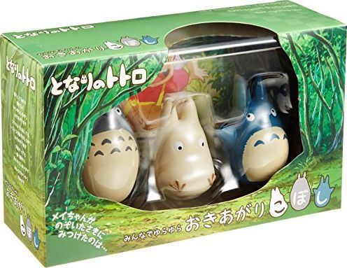 3PCS/Set Cartoon Totoros Roly-poly Large Figure Toys Studio Ghibli Miyazaki  Hayao Figurines Collection Models for Baby Kids Gift