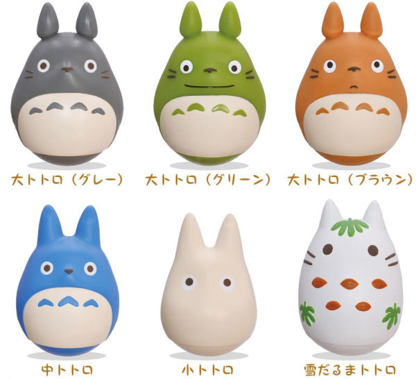 Totoro Wobbling and Tilting Figure Collection Ensky Blind Box