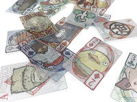 Alternative view 3 of Spirited Away - Transparent Playing Cards