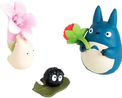 "My Neighbor Totoro" Flowers Nosechara Stacking Figure Assortment