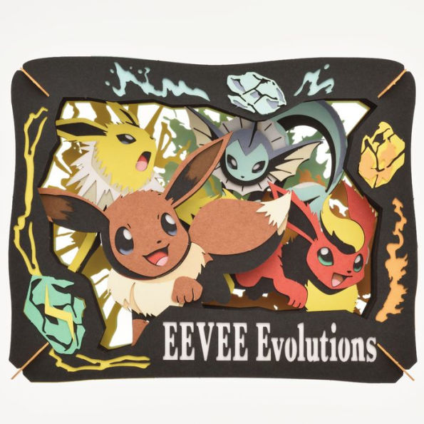 PK-007 Eevee Evolutions Pokemon Ensky Paper Theater