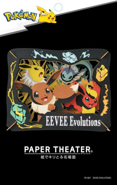 PK-007 Eevee Evolutions Pokemon Ensky Paper Theater