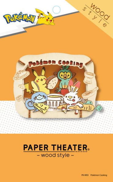 PK-W03 Pokemon Cooking Pokemon Ensky Paper Theaer