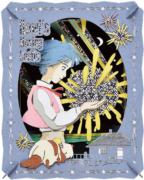 "Howl's Moving Castle Paper Theater" - Howl and Son of Stars Ensky Paper Theater