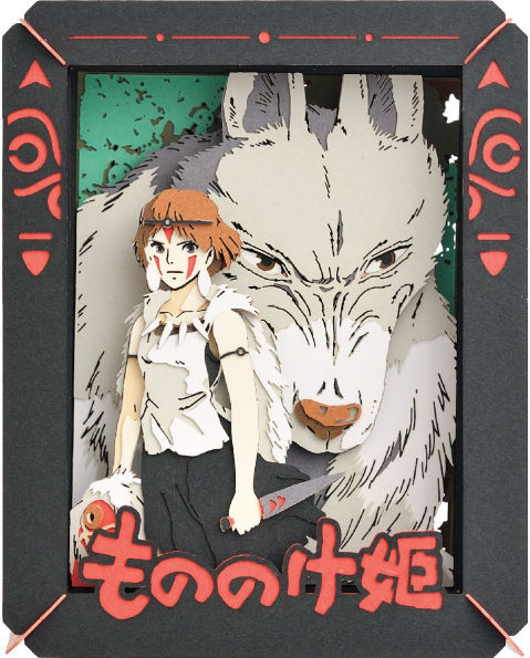 PT-141 Princess Mononoke Paper Theater "Princess Mononoke", Ensky Paper Theater