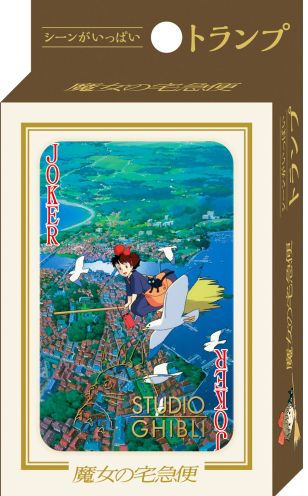 Kiki's Delivery Service Movie Scenes Playing Cards "Kiki's Delivery Service" Ensky Playing Cards