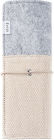 KING JIM Frio Stand Roll Pen Case White