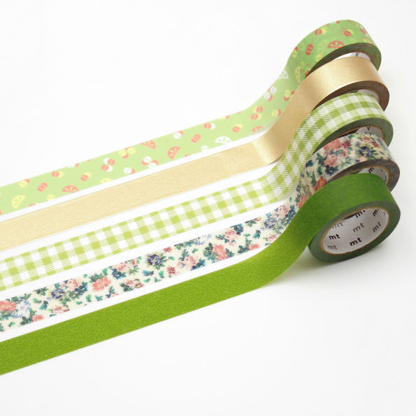 MT Washi Tape Giftbox - Greenery