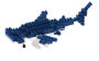 Nanoblock- Hammerhead Shark