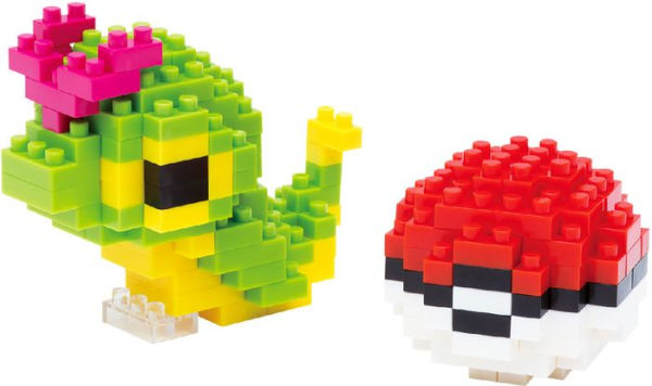 Caterpie & Poke Ball Pokemon Nanoblock