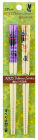 Jiji Purple Town and Orange Daisy Bamboo Chopstick 2 pk 21 cm 