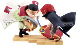 Alternative view 2 of Edward Newgate vs Shanks One Piece, Banpresto World Collectable Figure Log Stories
