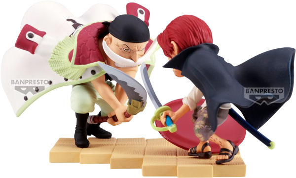 Edward Newgate vs Shanks One Piece, Banpresto World Collectable Figure Log Stories