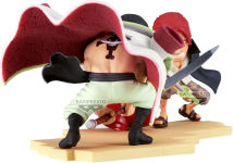 Alternative view 3 of Edward Newgate vs Shanks One Piece, Banpresto World Collectable Figure Log Stories