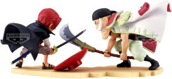 Alternative view 4 of Edward Newgate vs Shanks One Piece, Banpresto World Collectable Figure Log Stories