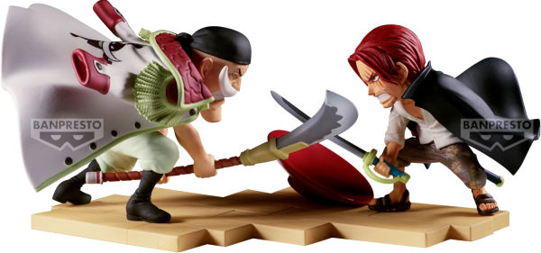 Edward Newgate vs Shanks One Piece, Banpresto World Collectable Figure Log Stories