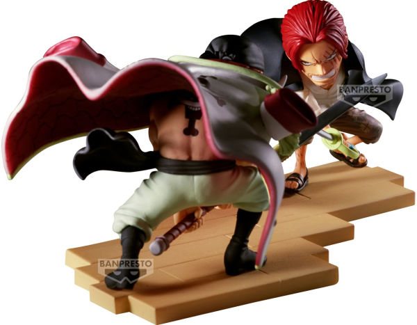 Edward Newgate vs Shanks One Piece, Banpresto World Collectable Figure Log Stories