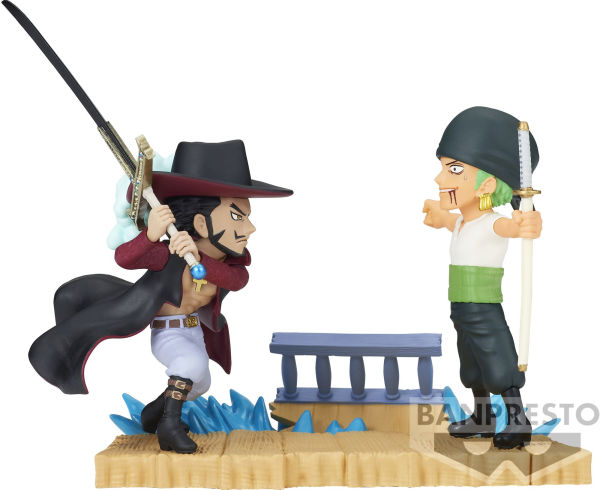 Roronoa Zoro vs Dracule.Mihawk 