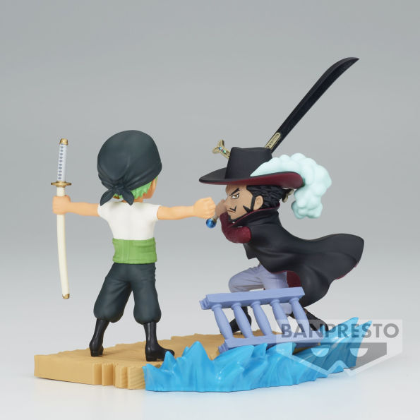 Roronoa Zoro vs Dracule.Mihawk 