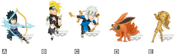 "Naruto" Volume 5 Banpresto World Collectable Figure Assortment