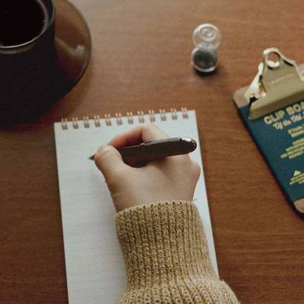 Perfection Ballpoint Pen Light (penco)/ Clear Brown