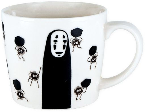 "Spirited Away" - No Face and Soots Color Changing Teacup Mug