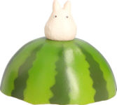 Alternative view 2 of White Totoro Playing With Vegetables Collection (Seasonal) 