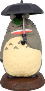 Title: Totoro Holding Umbrella Paper Clip Holder 