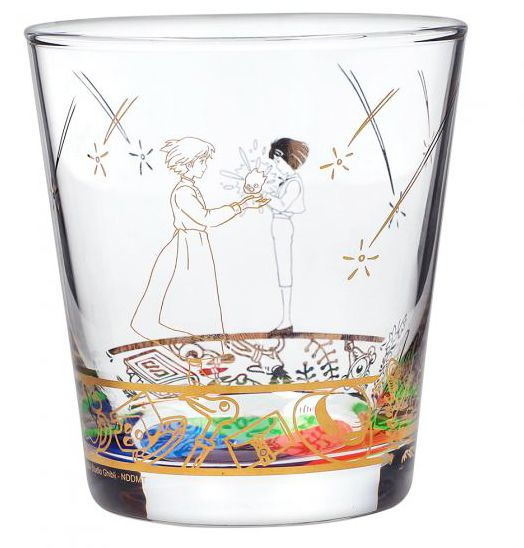 Overlapping Encounters - "Howl's Moving Castle" - Magic Color Disk Designed Glass