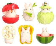 Alternative view 1 of Small Totoro Hide and Seek Vegetables Collection (Seasonal) 