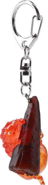 KEY CHAIN - HANGING CALCIFER "HOWL'S MOVING CASTLE