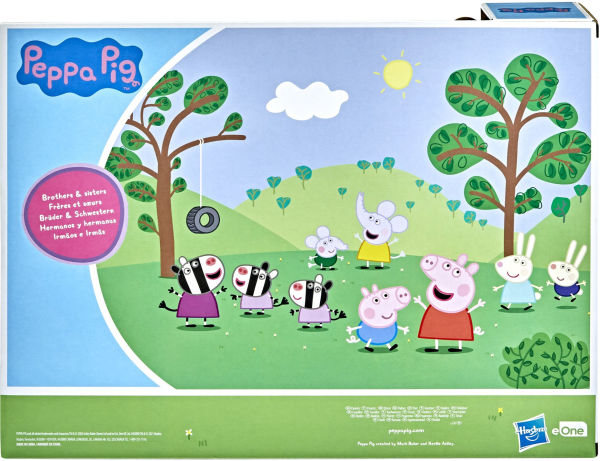 Peppa Pig Carry-Along Brothers & Sisters