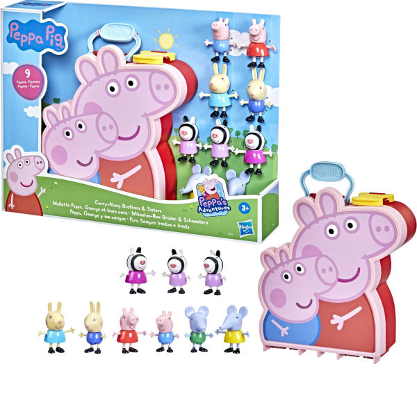 Peppa Pig Carry-Along Brothers & Sisters