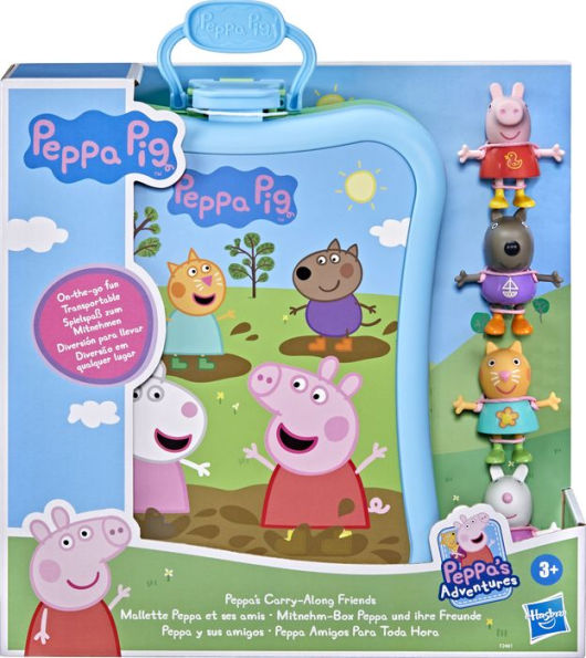 PEP PEPPAS CARRY ALONG FRIENDS PACK