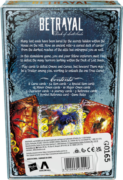 Betrayal: Deck of Lost Souls by Bruce Glassco