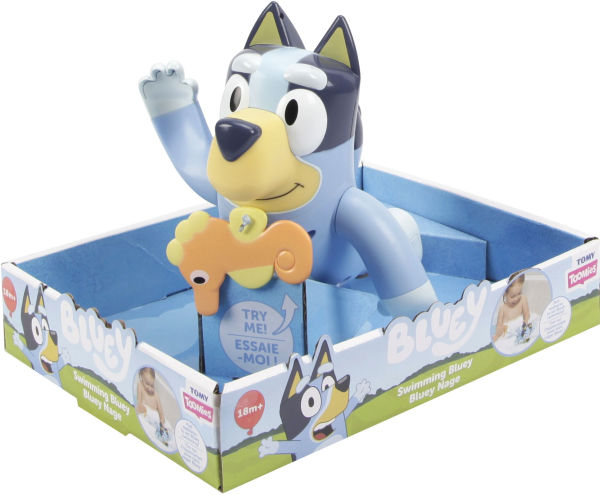 Swimming Bluey
