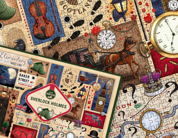 Sherlock Holmes 1000 Piece Jigsaw Puzzle