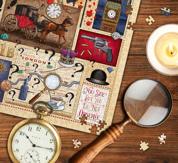 Sherlock Holmes 1000 Piece Jigsaw Puzzle