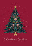 Alternative view 1 of Holiday Boxed Cards Christmas Tree (20 cards)