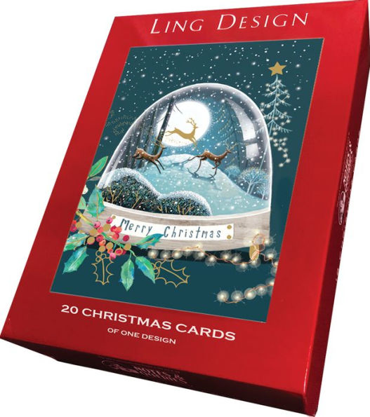 Holiday Boxed Cards Snow Moon (20 cards)