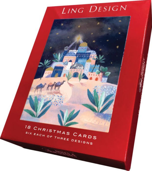 Holiday Boxed Cards Bethlehem (18 cards) by Notes & Queries Barnes