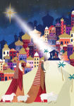 Alternative view 1 of Holiday Boxed Cards Wise Men (20 cards)